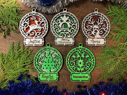 Unique Christmas Ornaments - Generic or Personalized