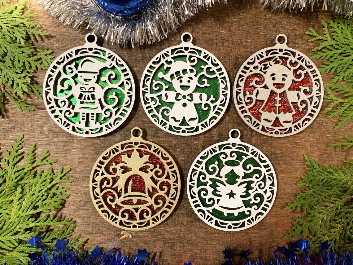 Unique Christmas Ornaments - Generic or Personalized