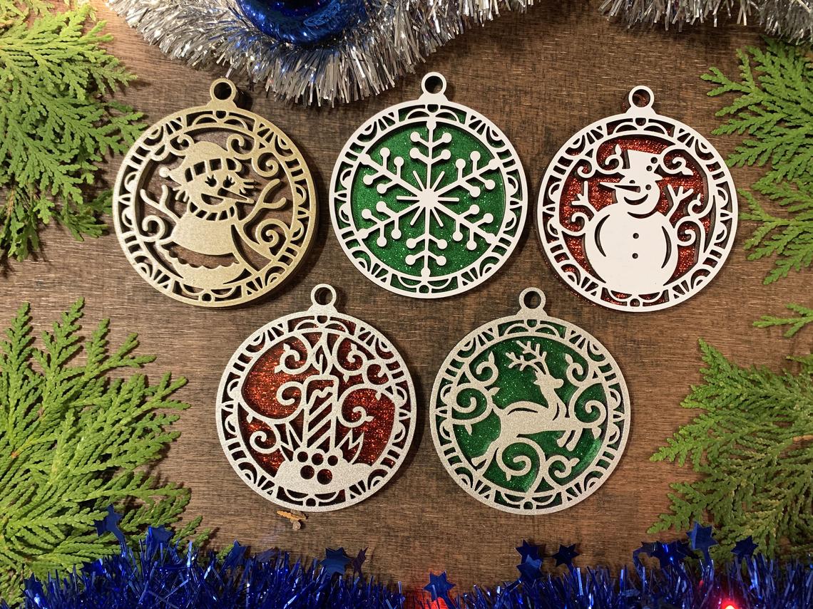 Unique Christmas Ornaments - Generic or Personalized