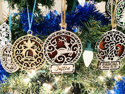 Unique Christmas Ornaments - Generic or Personalized