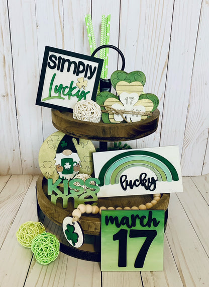 Paquete de bandejas escalonadas Lucky Gnome