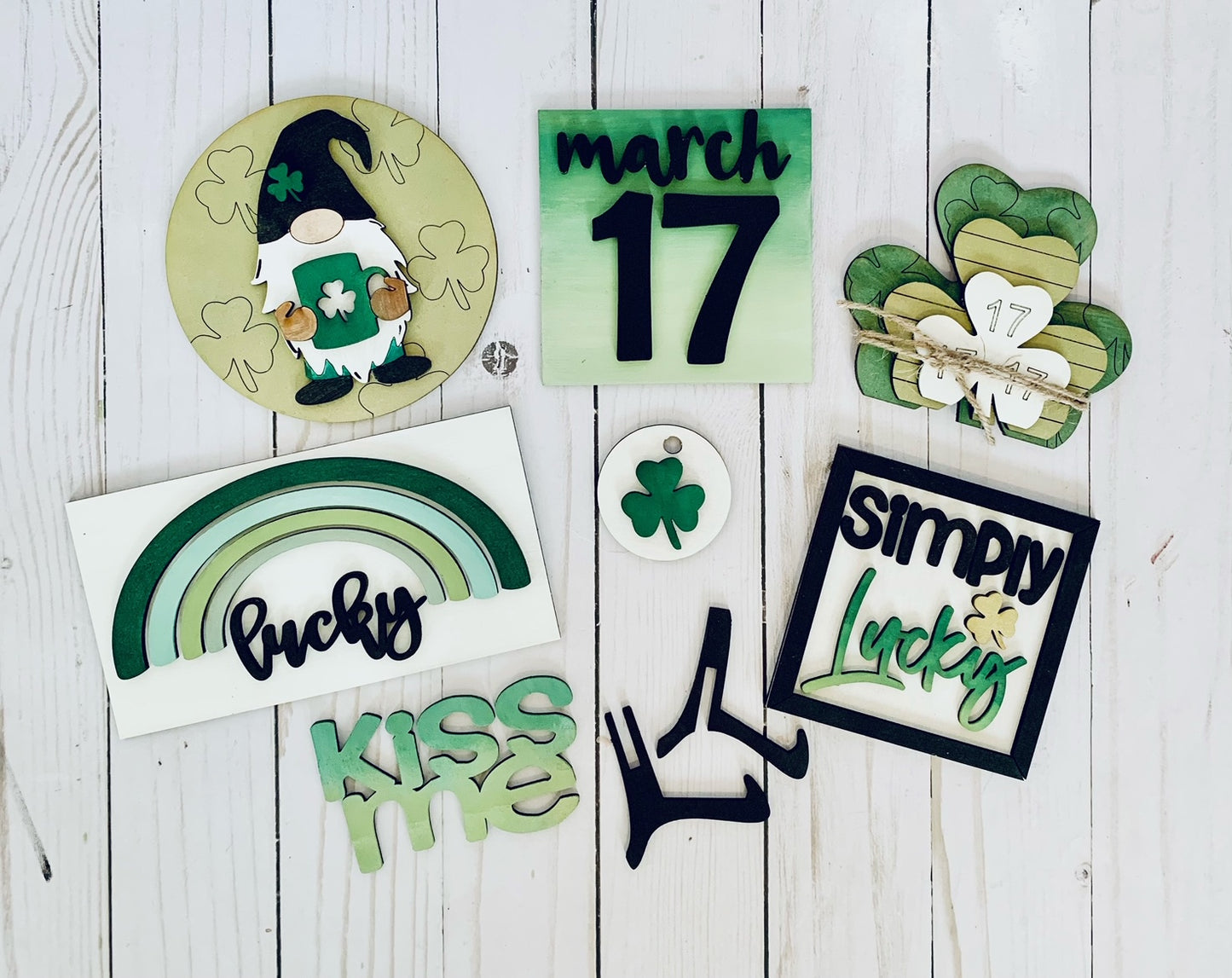 Paquete de bandejas escalonadas Lucky Gnome