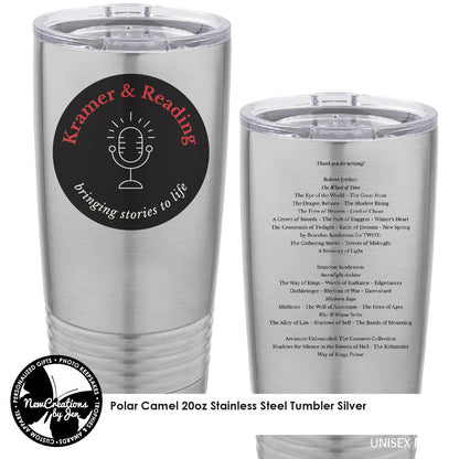 K&R 20oz Tumbler - Stainless Steel