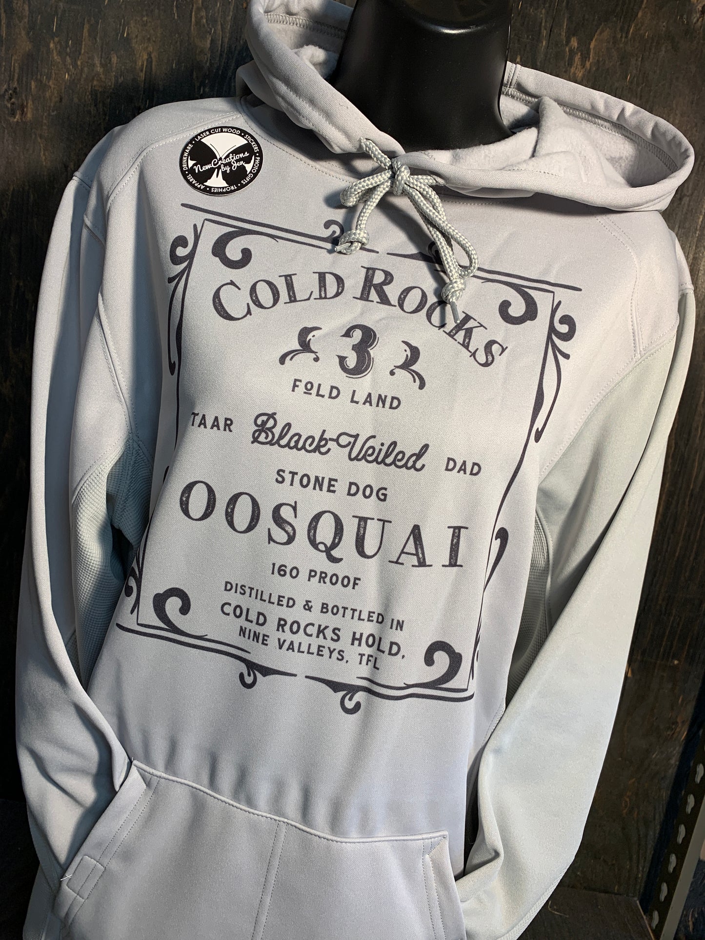LIMITED EDITION Randland Souvenir Series Silver Premium Hoodie - 1454
