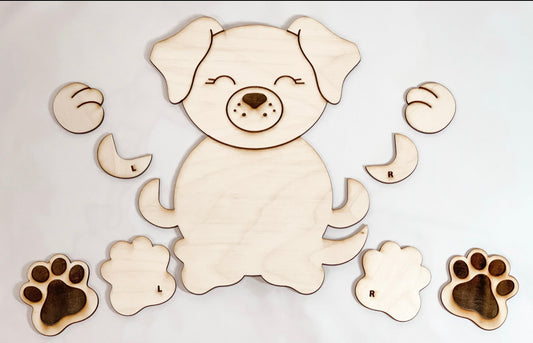 Kit de pintura para letreros intercambiables de cachorros