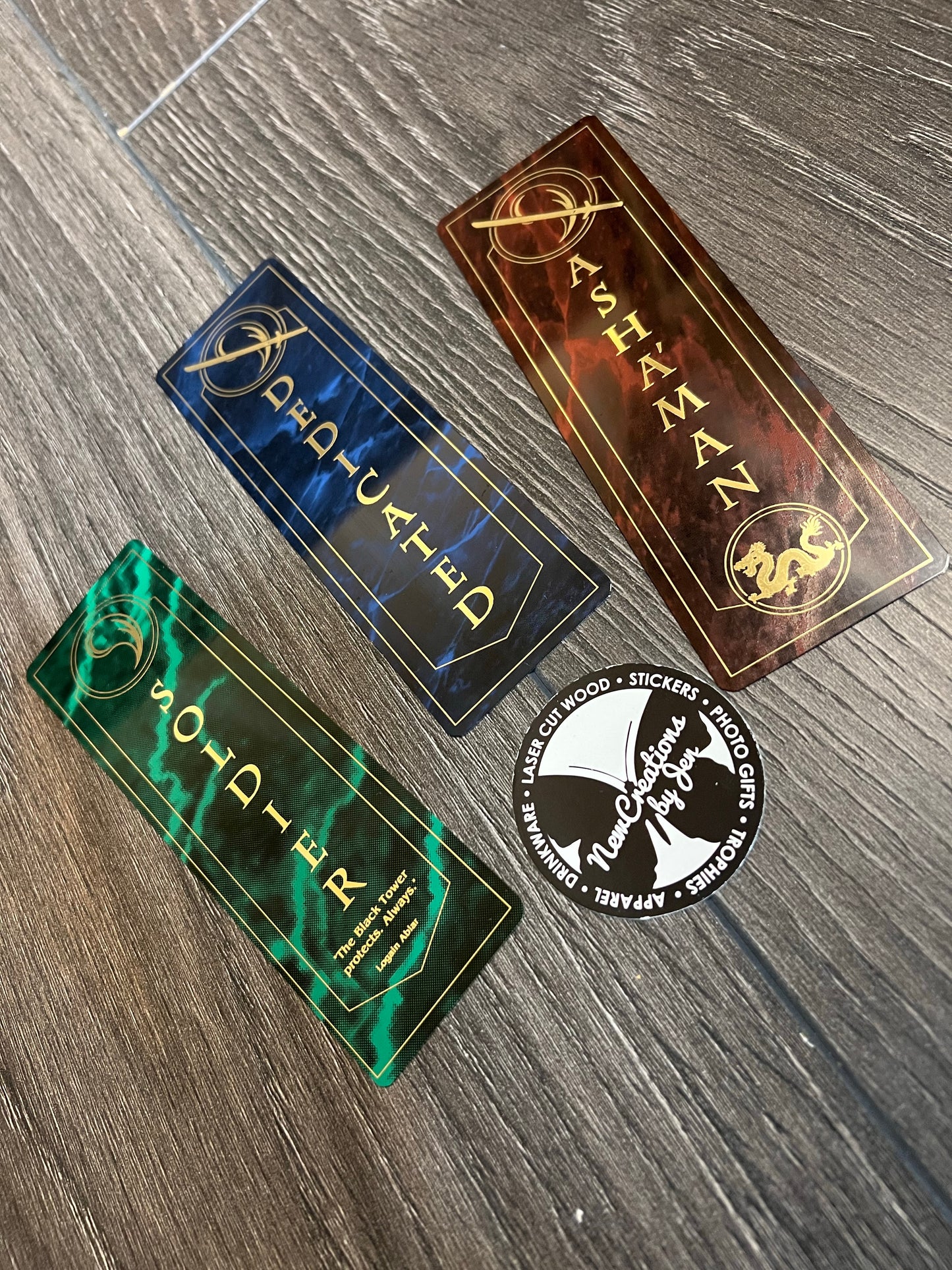 Wheel of Time Asha'man Bookmarks