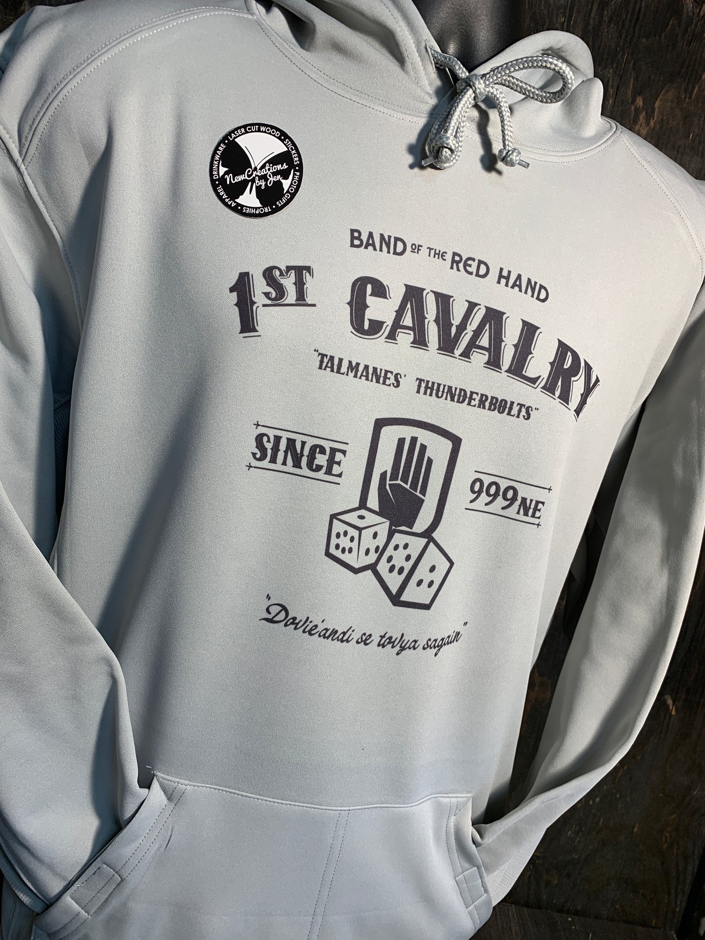 LIMITED EDITION Randland Souvenir Series Silver Premium Hoodie - 1454
