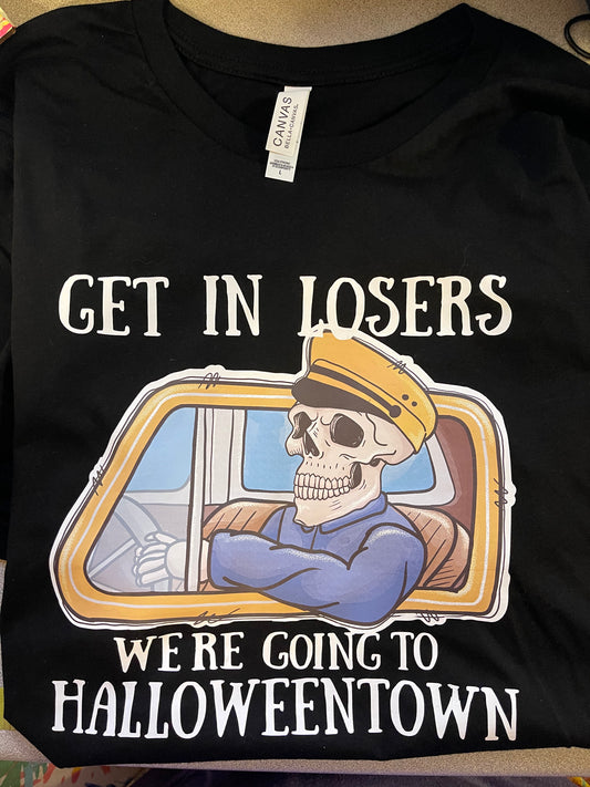 Get in Losers We’re Going to Halloweentown Premium Tee