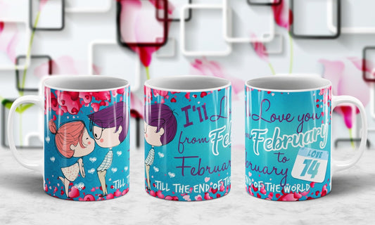 Taza de San Valentín