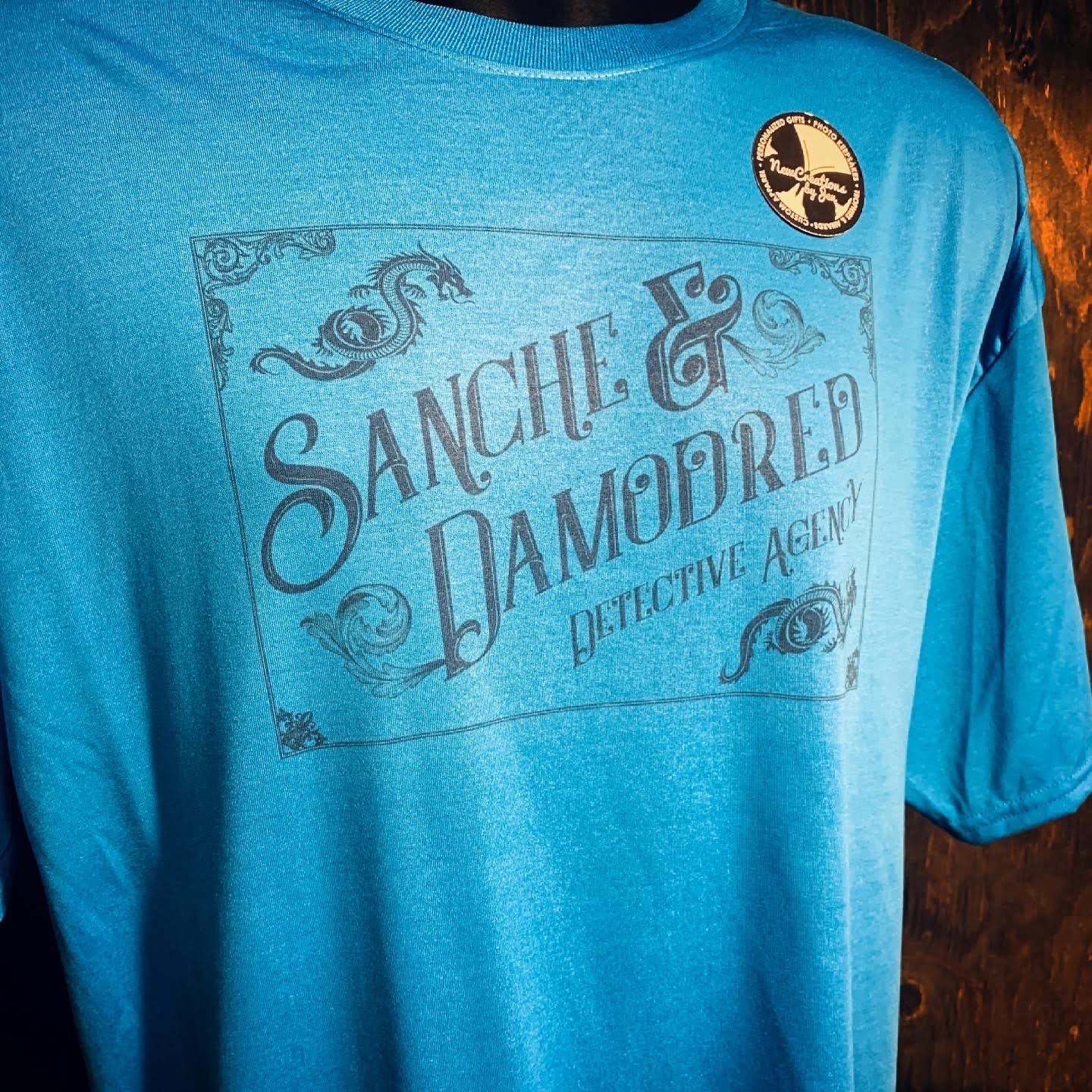 Agencia de detectives Sanche &amp; Damodred - Camisetas ligeras de recuerdo inspiradas en La Rueda del Tiempo