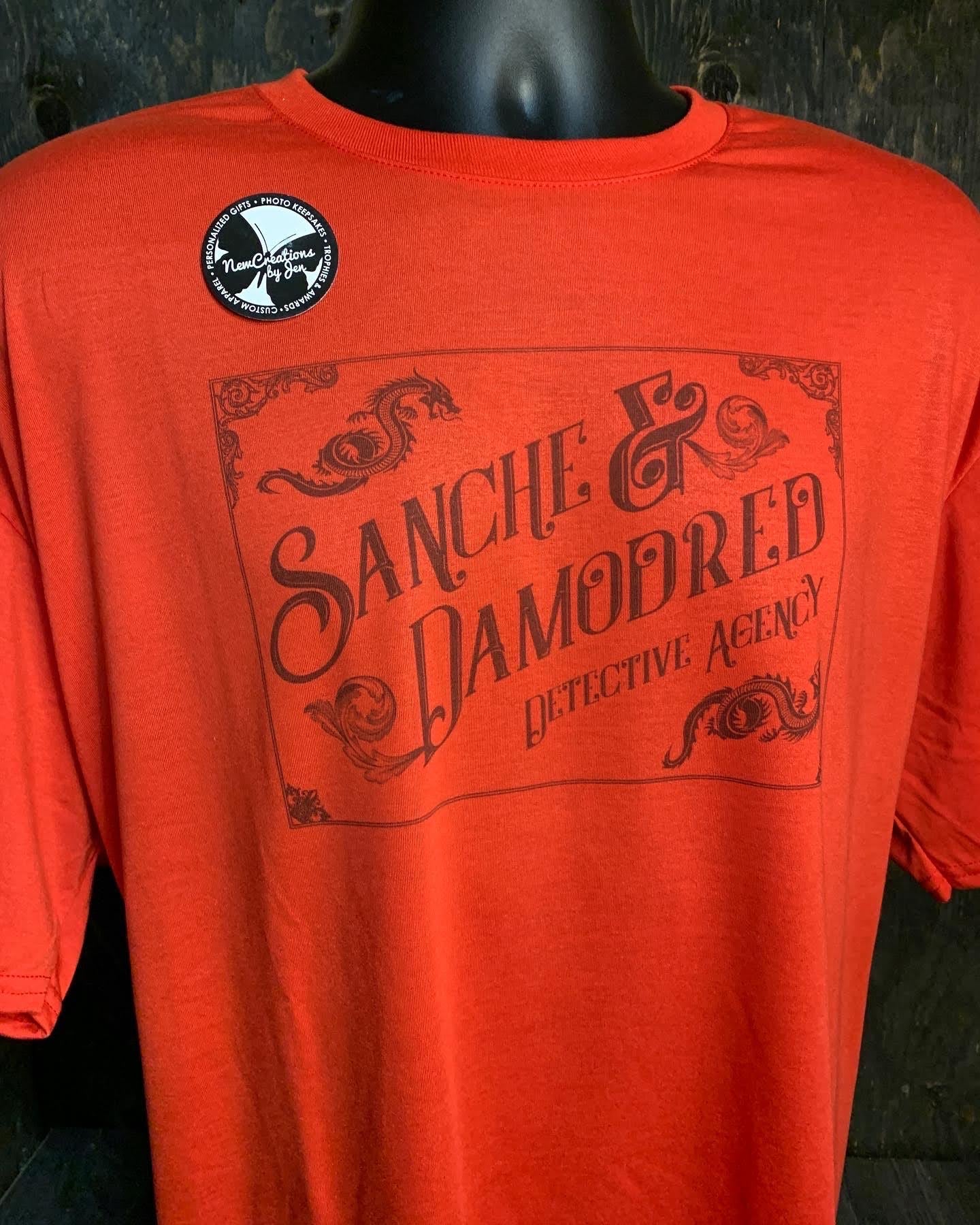 Agencia de detectives Sanche &amp; Damodred - Camisetas ligeras de recuerdo inspiradas en La Rueda del Tiempo