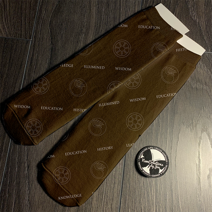 Calcetines con ruedas de WWN (inspirados en La rueda del tiempo)