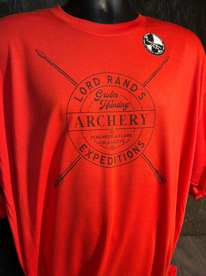 Expediciones de tiro con arco de Lord Rand: camisetas ligeras de recuerdo inspiradas en La Rueda del Tiempo