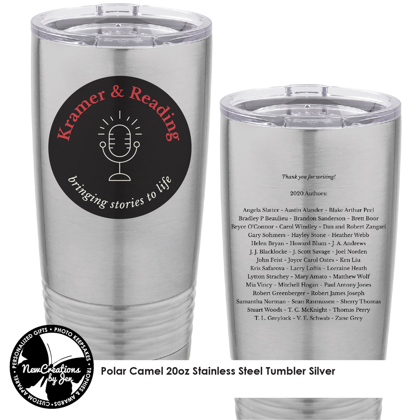 K&R 20oz Tumbler - Stainless Steel