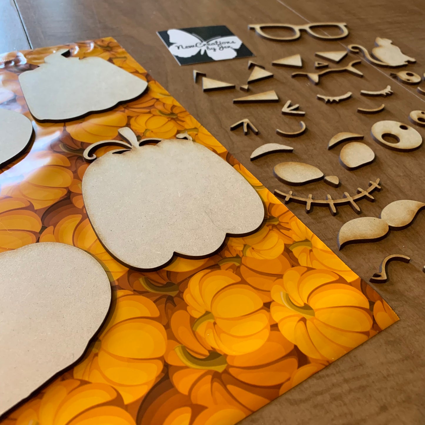 Kit de pintura de calabaza