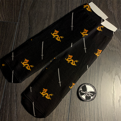 Calcetines con ruedas de WWN (inspirados en La rueda del tiempo)