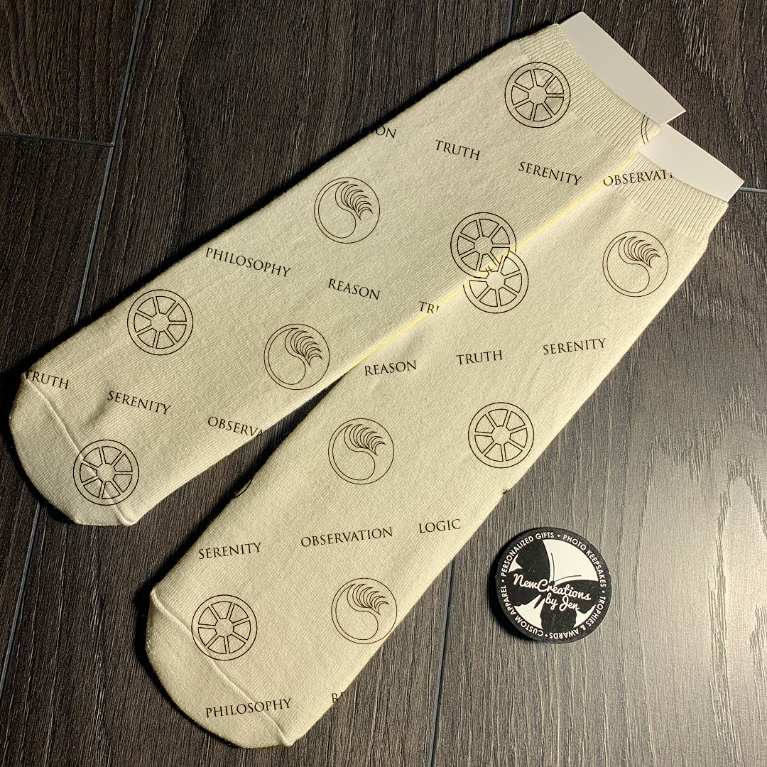 Calcetines con ruedas de WWN (inspirados en La rueda del tiempo)