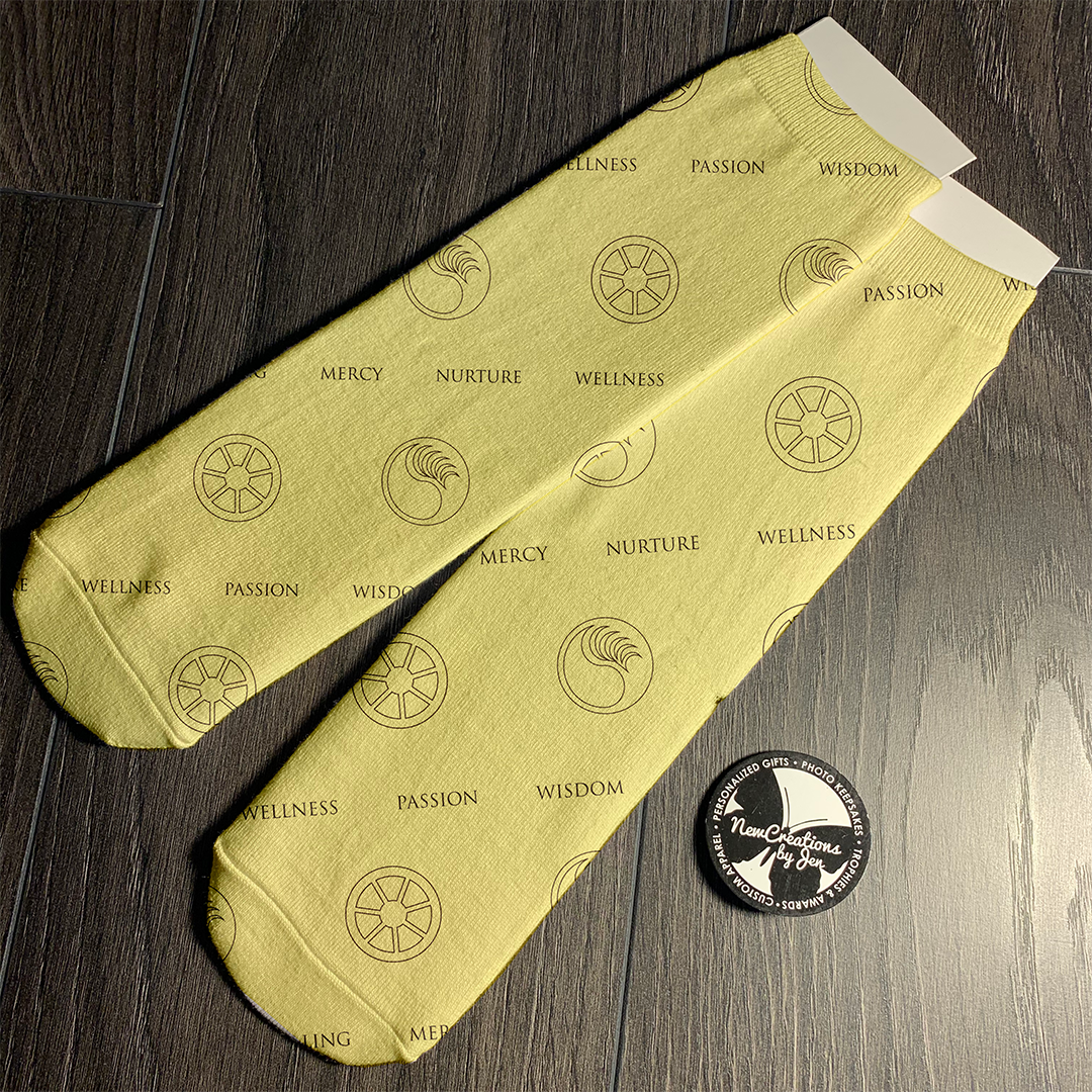 Calcetines con ruedas de WWN (inspirados en La rueda del tiempo)
