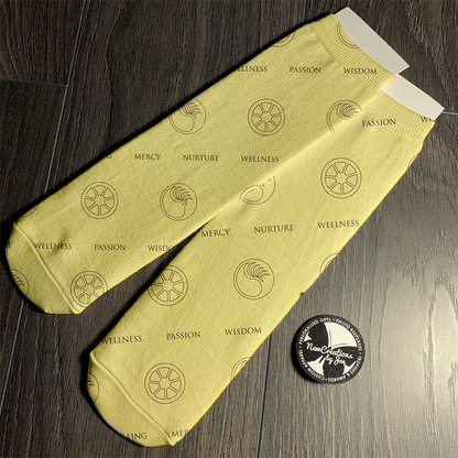 Calcetines con ruedas de WWN (inspirados en La rueda del tiempo)