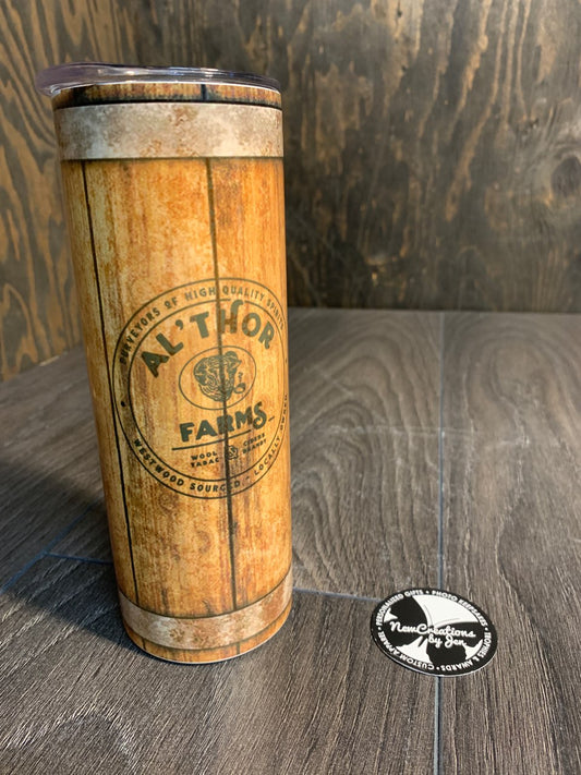 Vaso delgado inspirado en la Rueda del Tiempo - 20 oz 