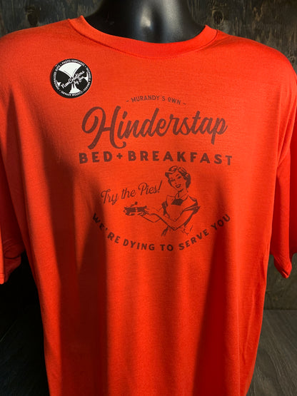 Hinderstap Bed &amp; Breakfast - Camisetas ligeras de recuerdo inspiradas en La Rueda del Tiempo