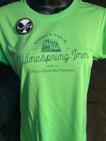 Winespring Inn - Camisetas ligeras de recuerdo inspiradas en la Rueda del Tiempo