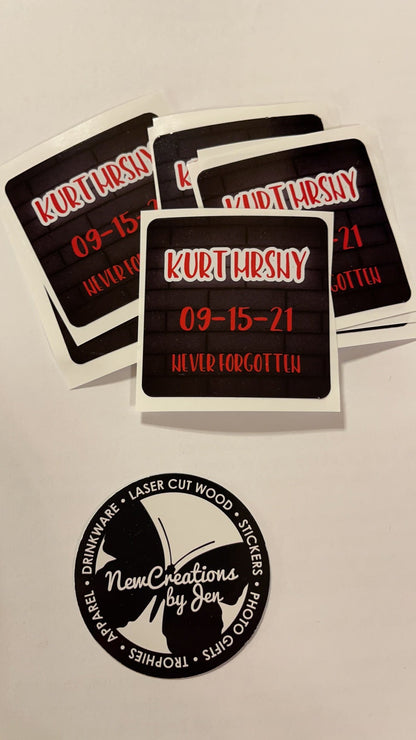 Stickers - Full Color Waterproof - outdoor quality