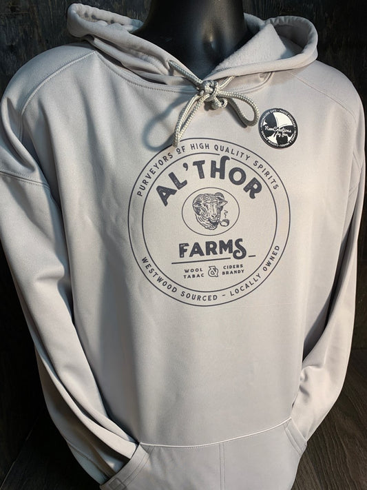 Sudadera con capucha premium plateada de la serie Randland Souvenir de edición limitada - 1454