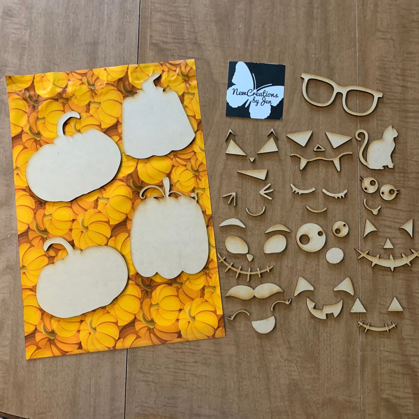 Kit de pintura de calabaza