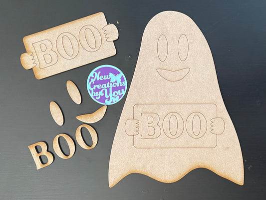Silly Ghost BOO! - Kid's Ready to Paint Kit