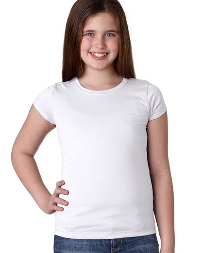 Girls’ Princess T-Shirt Soft Cotton Next Level N3710