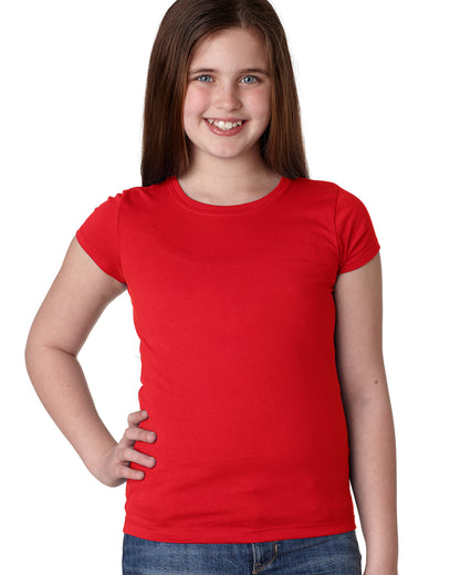 Girls’ Princess T-Shirt Soft Cotton Next Level N3710